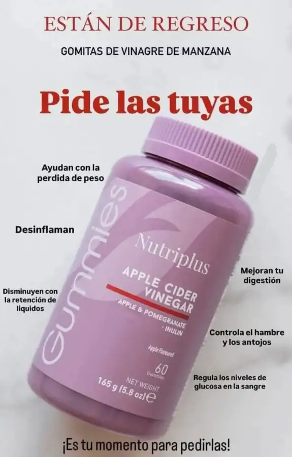 Gomitas Vinagre de Manzana Nutriplus