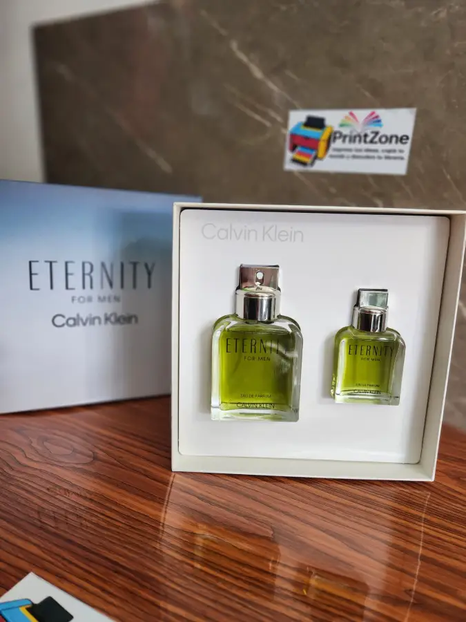 Set de perfume Calvin Klein Eternity para hombre ✨